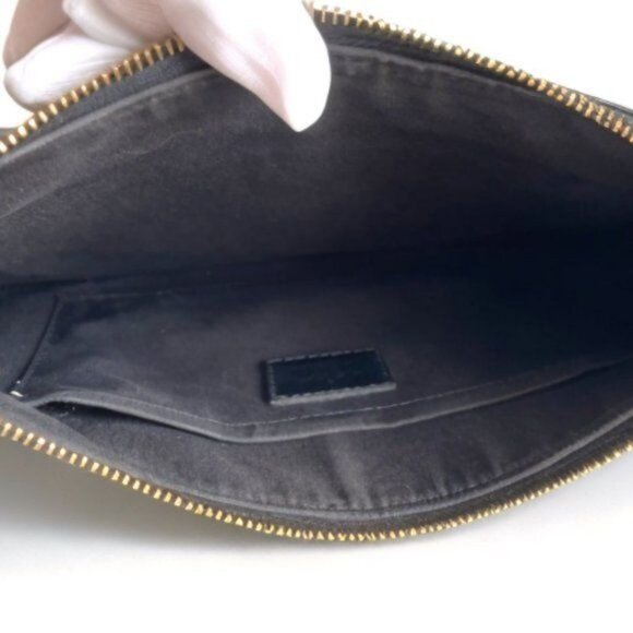 Authentic LOUIS VUITTON Epi Leather Matsy Vintage Black Shoulder Bag Purse Tote - Picture 4 of 8